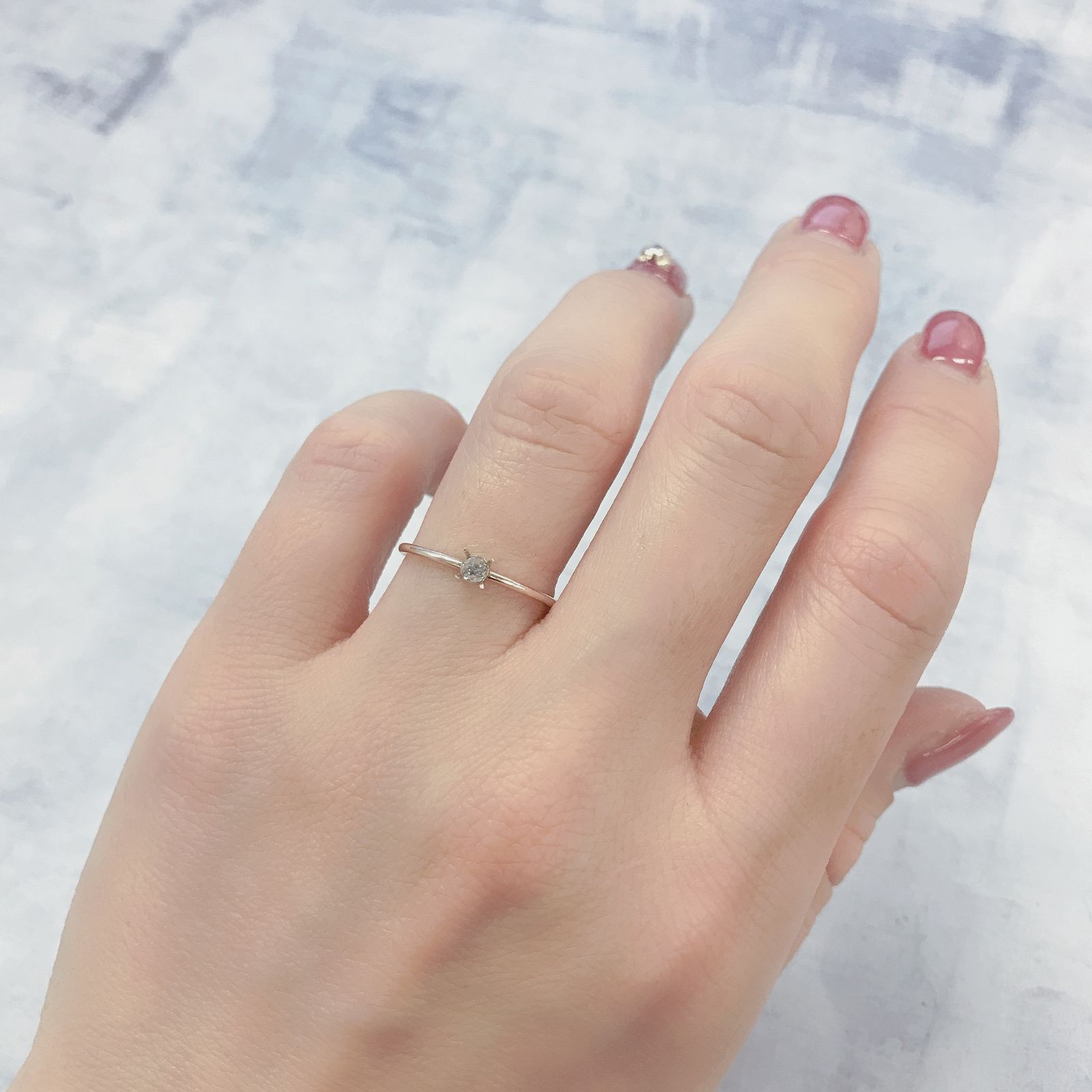 ◇ローズカット◇ダイヤモンド SI-VS/D-G(宝石名ダイアモンド) 0.048ct 識別済[220114723]2.3x2.3mm前後