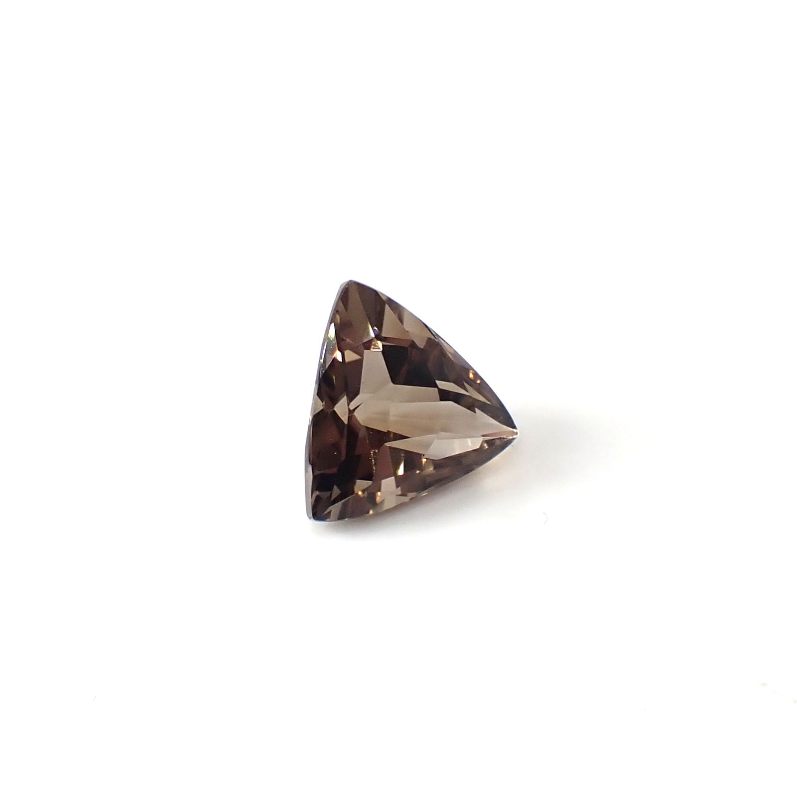 スモーキークォーツ ブラジル産 5.17ct / 11.8x12.5mm前後 [251031252]