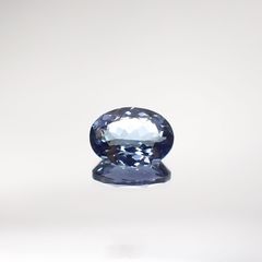 バイカラータンザナイト(宝石名タンザナイト) タンザニア産 1.292ct ソ付(彩珠)[210711817]8×6mm前後