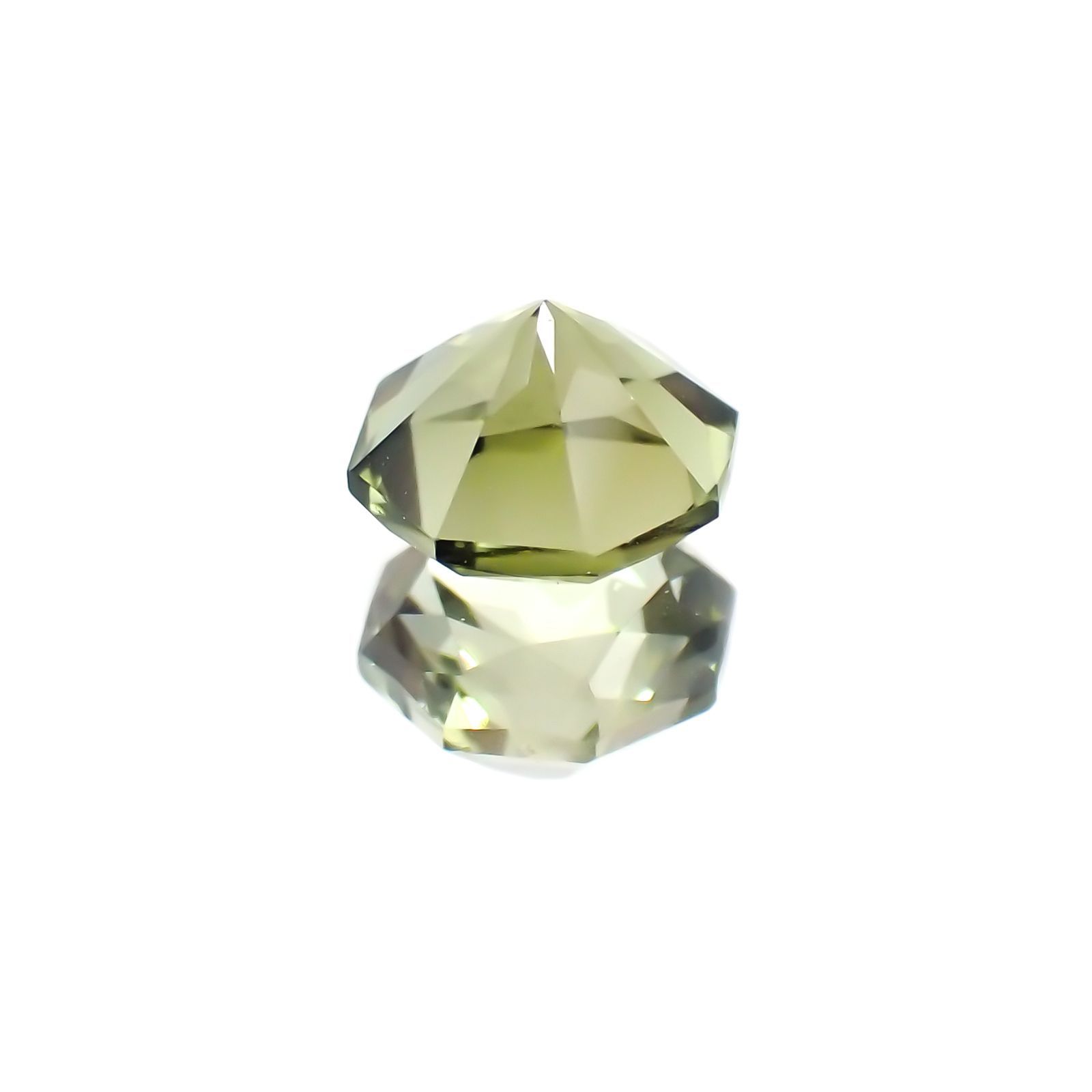 ◇オクタゴンカット◇グリーントルマリン SA(宝石名グリーン・トルマリン)ブラジル産 0.57ct 識別済[231124199]5.1x5mm前後