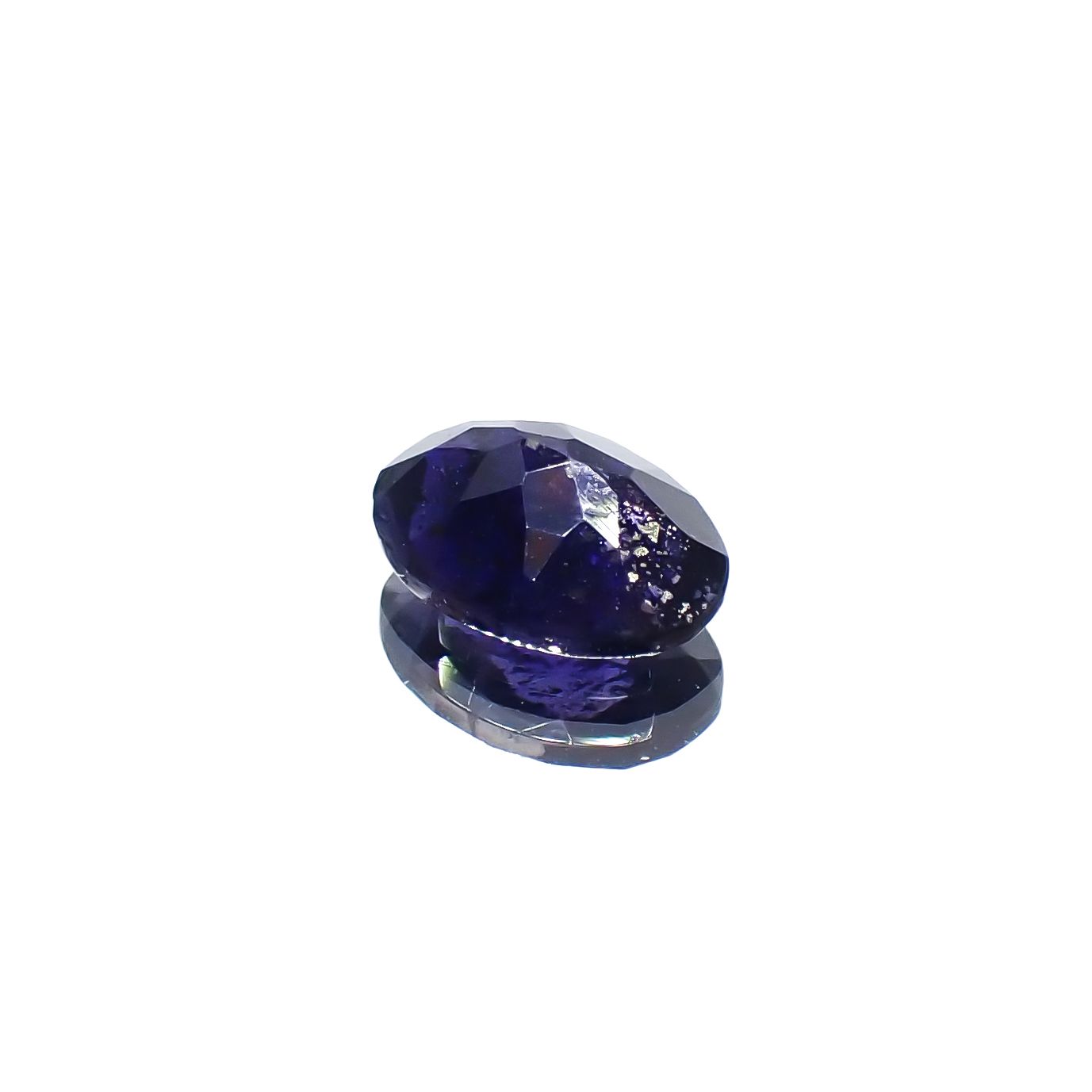 アイオライトサンストーン インド/ブラジル産 0.61ct[231224841]7x5.1mm前後