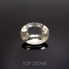 リビアングラス(宝石名インパクトガラス(衝撃溶融ガラス))エジプト・リビア砂漠産 1.92ct 識別済[211213788]10.1x7.9mm前後