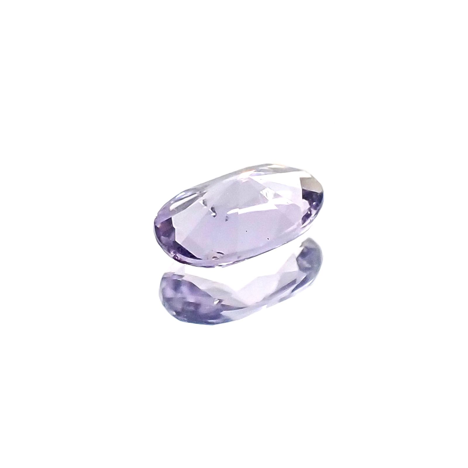 マリアライト(宝石名パープル・スキャポライト)タンザニア産 0.21ct 識別済[231023977]5.5x3.3mm前後