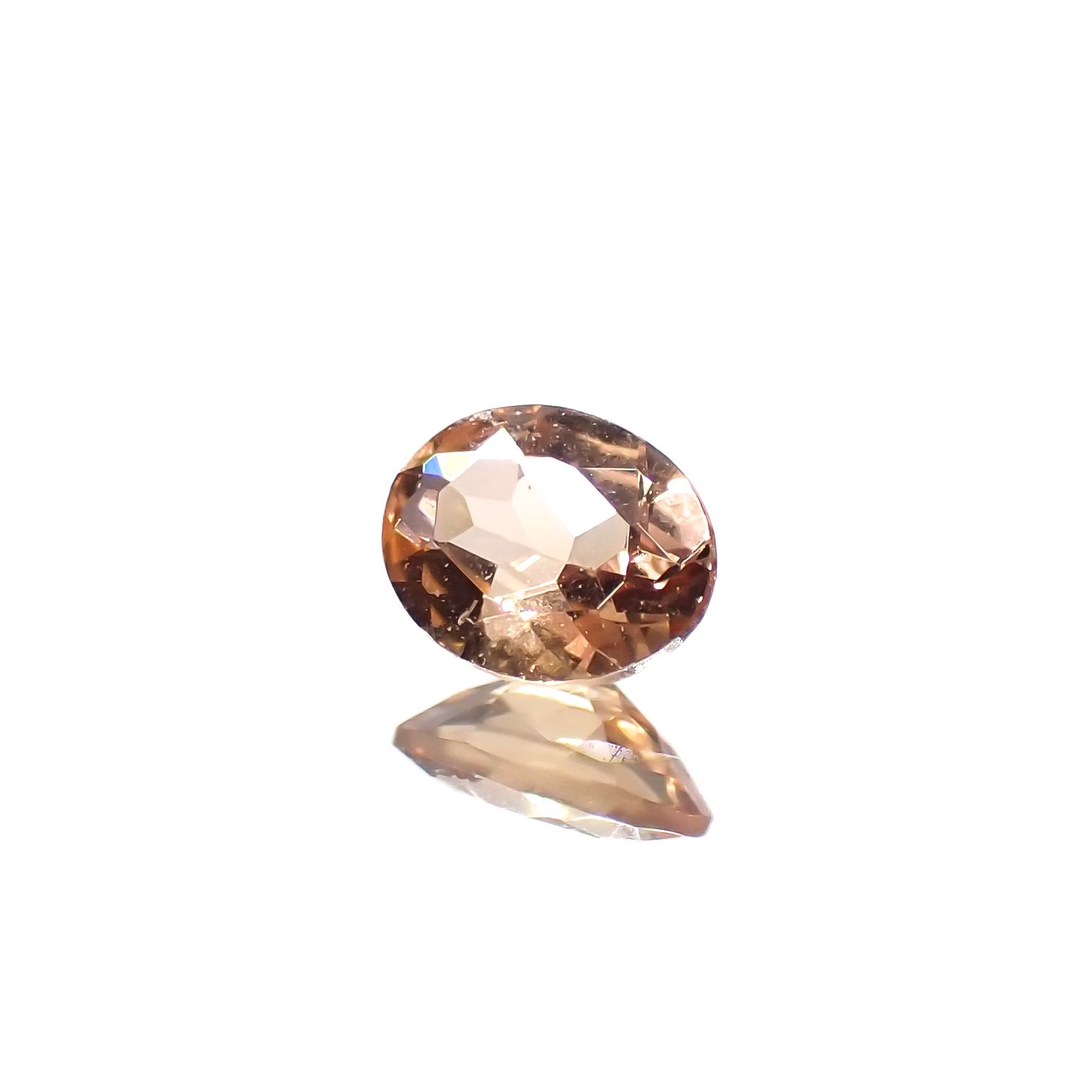 インペリアルトパーズ ブラジル産 0.14ct[231224860]3.8x3mm前後