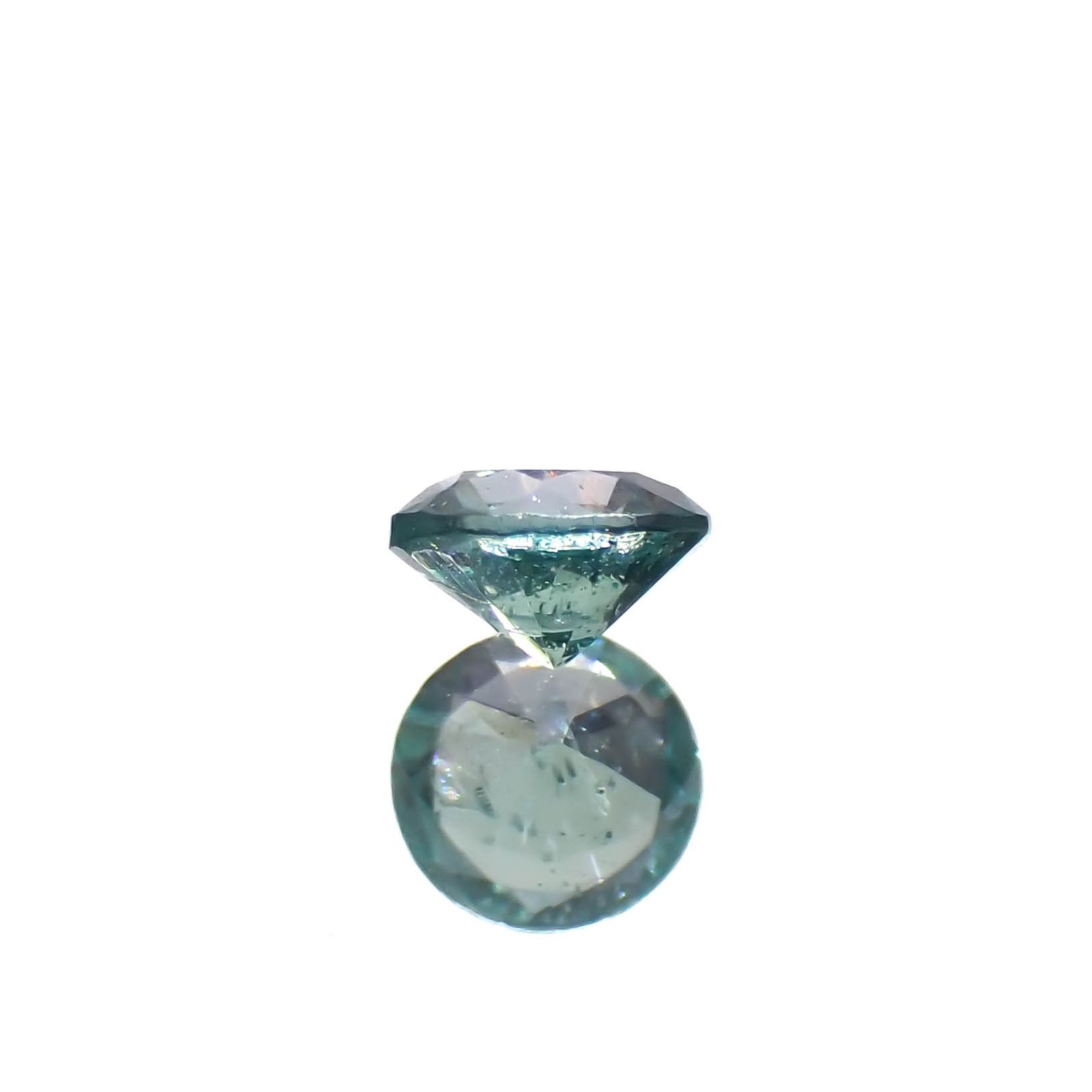 ブルーグリーンコーネルピン(宝石名ブルー グリーン・コーネルピン)タンザニア産 0.16ct 識別済[240527672]3.4x3.4mm前後