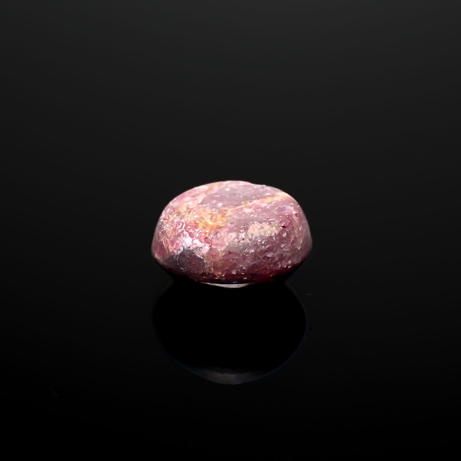 スタールビー インド産 3.69ct[230622402]8.6x7.9mm前後