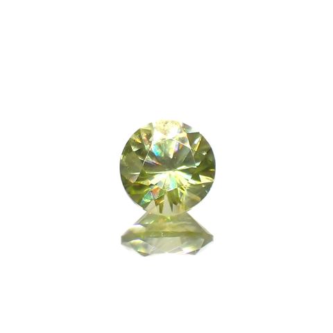 スフェーン(宝石名スフェーン)マダガスカル産 0.60ct 識別済[230522234]5.1x5.1mm前後