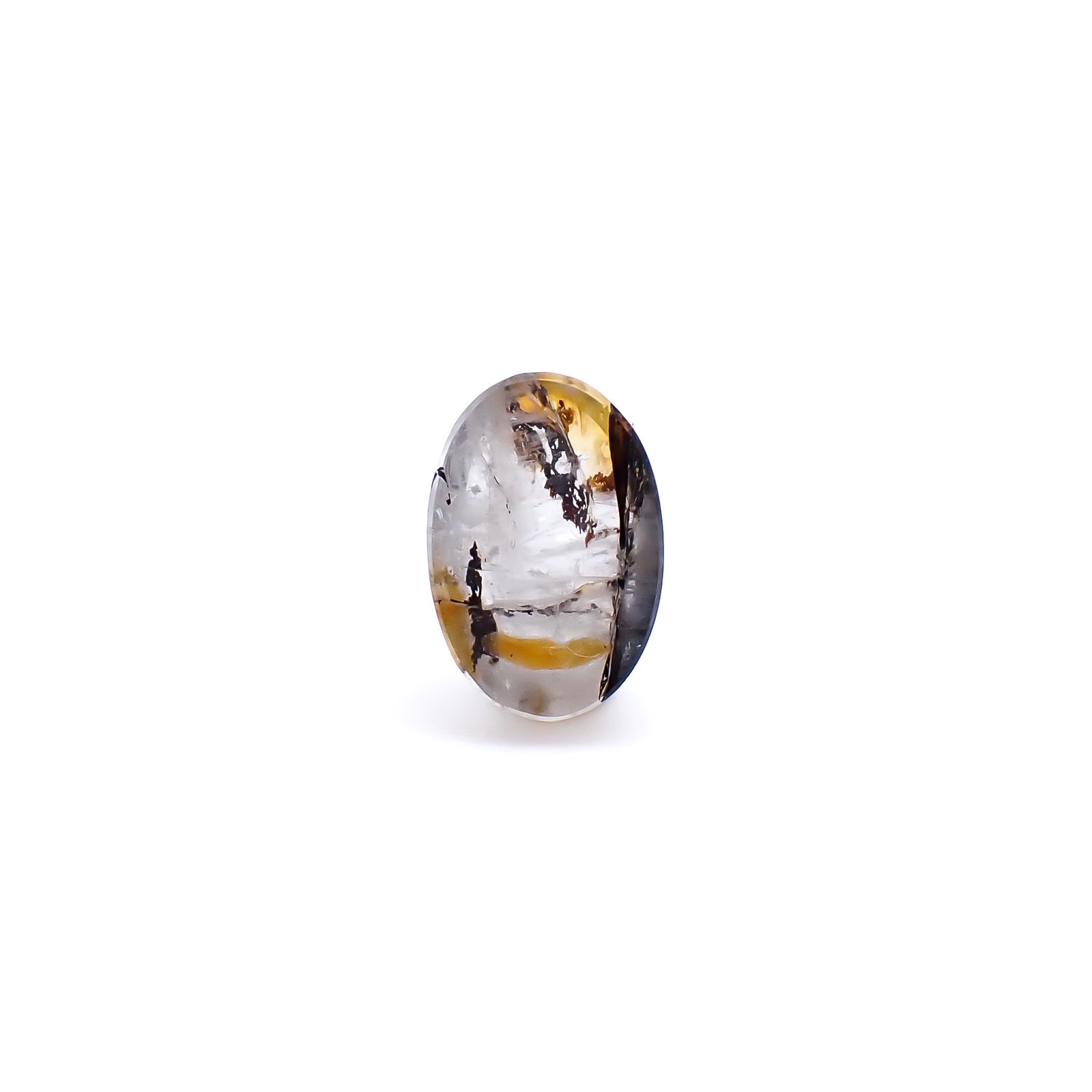 デンドリチッククォーツ ブラジル産 1.92ct / 8.8x6mm前後 [260724034]