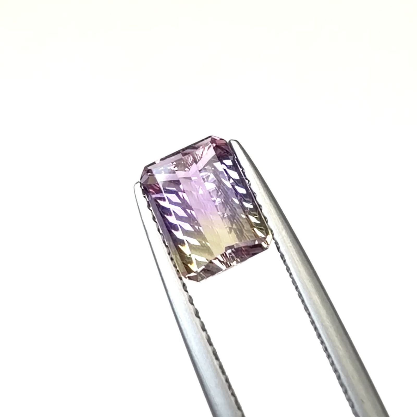 ◇カスタムカット◇アメトリン ブラジル/ボリビア産 1.80ct / 8.1x6