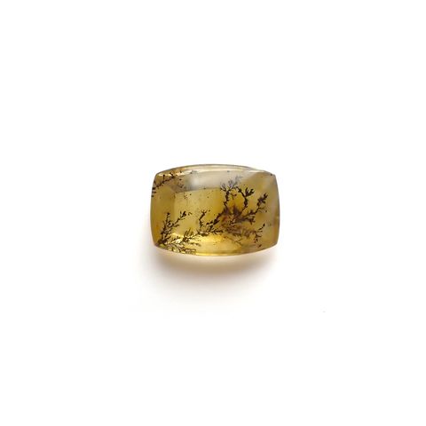 デンドリチッククォーツ ブラジル産 4.72ct[230622446]13.9x9.9mm前後