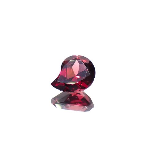 ◇カスタムカット◇パイロープアルマンディンガーネット モザンビーク産 0.84ct[240928955]6.4x5.2mm前後