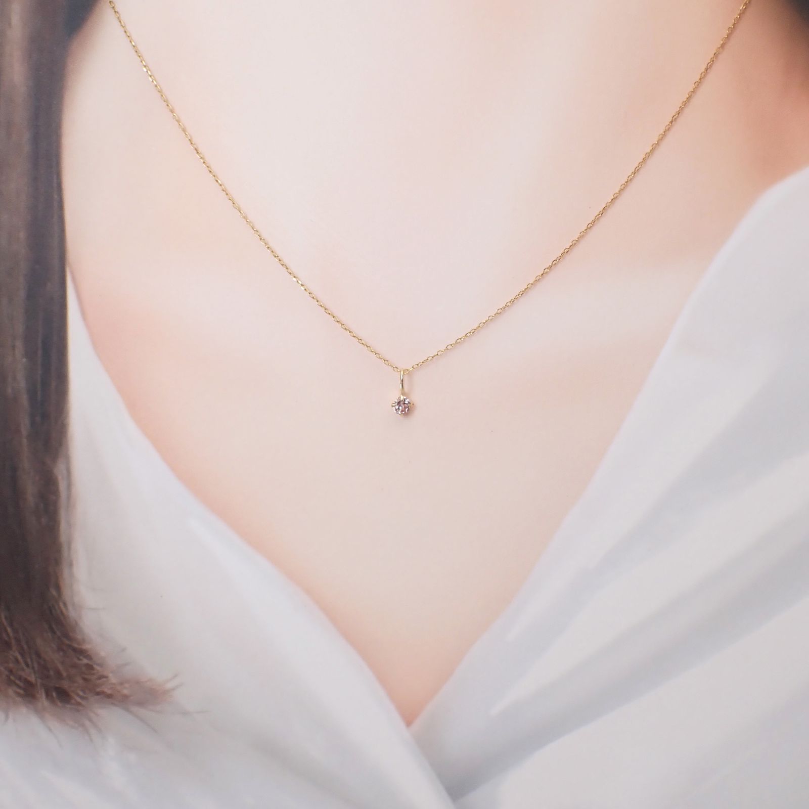 ◇K18 Petitデザイン限定品◇一粒石ジュエリー | ドラゴン