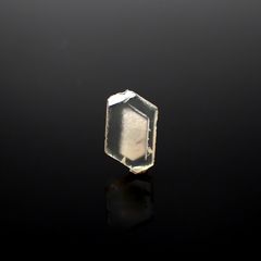 ファントムクォーツ 原石スライス ブラジル産 3.79ct [250330073]16.4x9.9mm前後