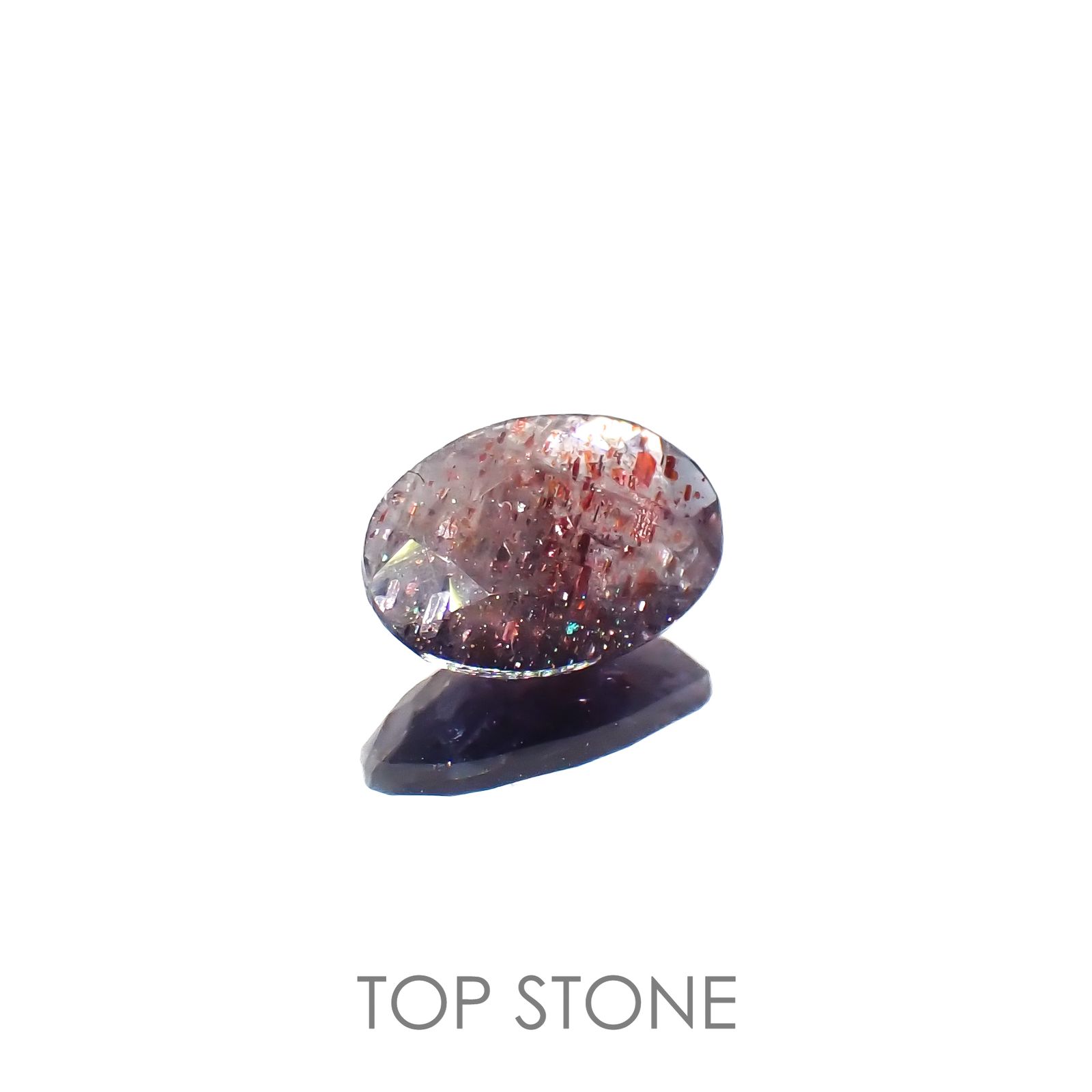 ブラッドショットアイオライト インド産 1.55ct[220616722]10.1x7.1mm前後 | TOP STONE(トップストーン)