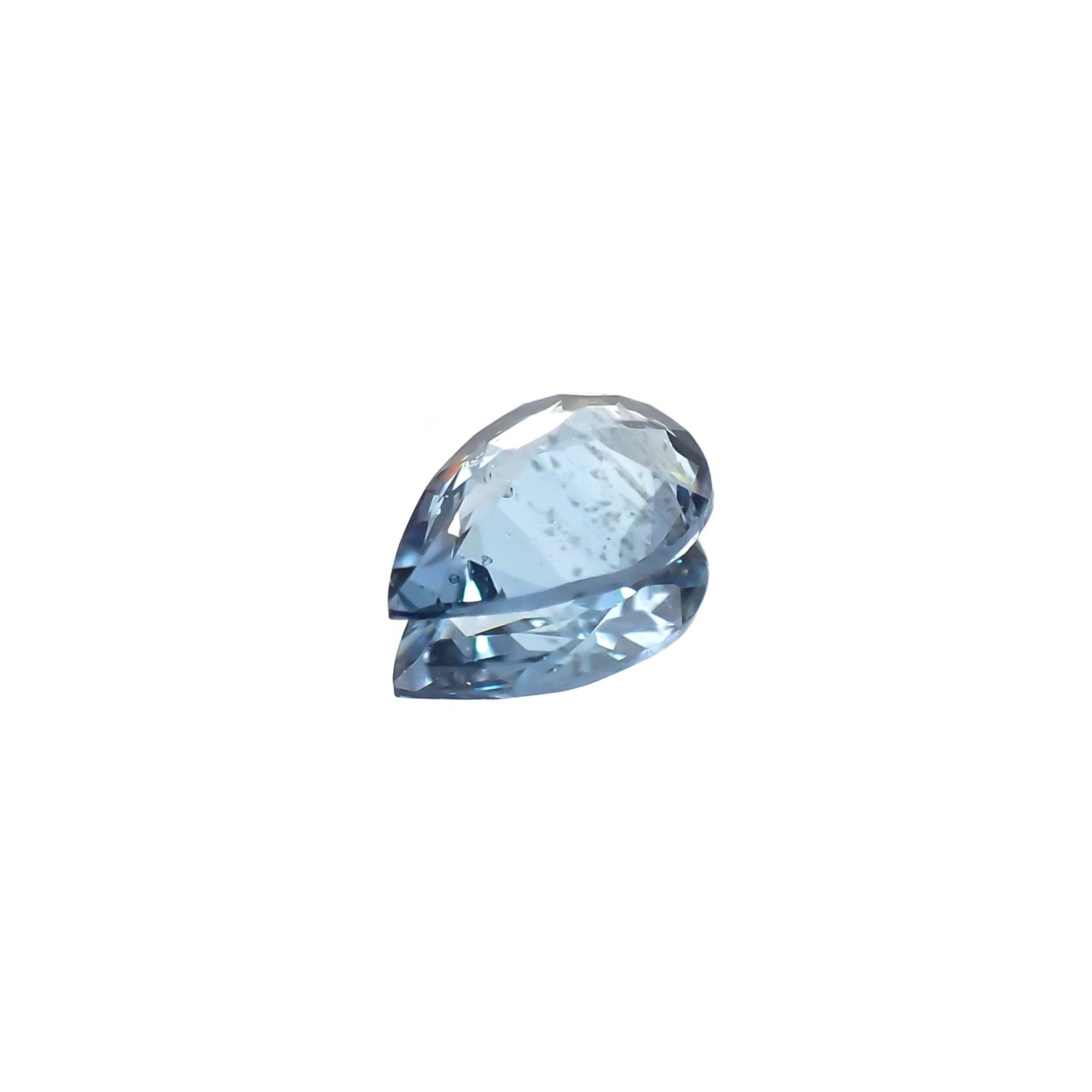 サンタマリアアクアマリン(宝石名アクアマリン) ブラジル産 0.478ct ソ付(彩珠)[210711413]7.1×4.9mm前後