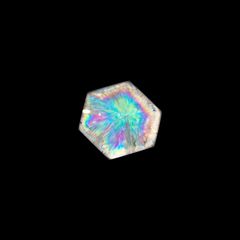 トラピッチェクォーツ 偏光板2枚付き コロンビア・ボヤカ産 30.33ct[230321106]25x22.8mm前後