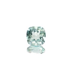 ミントベリル(宝石名グリーン・ベリル)ブラジル産 0.86ct 識別済[240728590]6x5.9mm前後