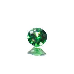 ツァボライト(宝石名グリーン グロッシュラー・ガーネット)タンザニア産 0.13ct 識別済[240226097]3.1x3.1mm前後
