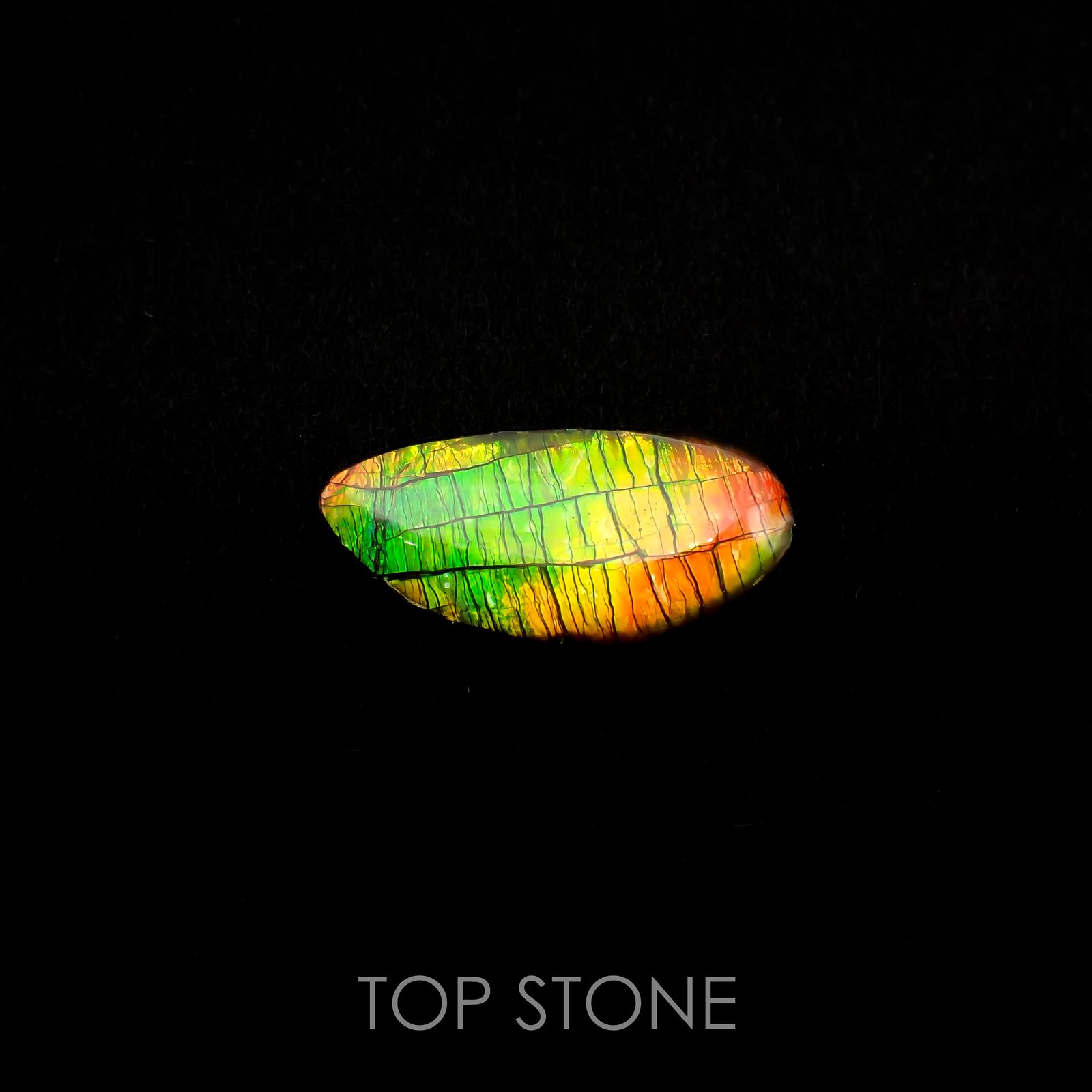 ◇フリーフォーム◇アンモライト トリプレット カナダ産 8.33ct[220817407]23x11.2mm前後