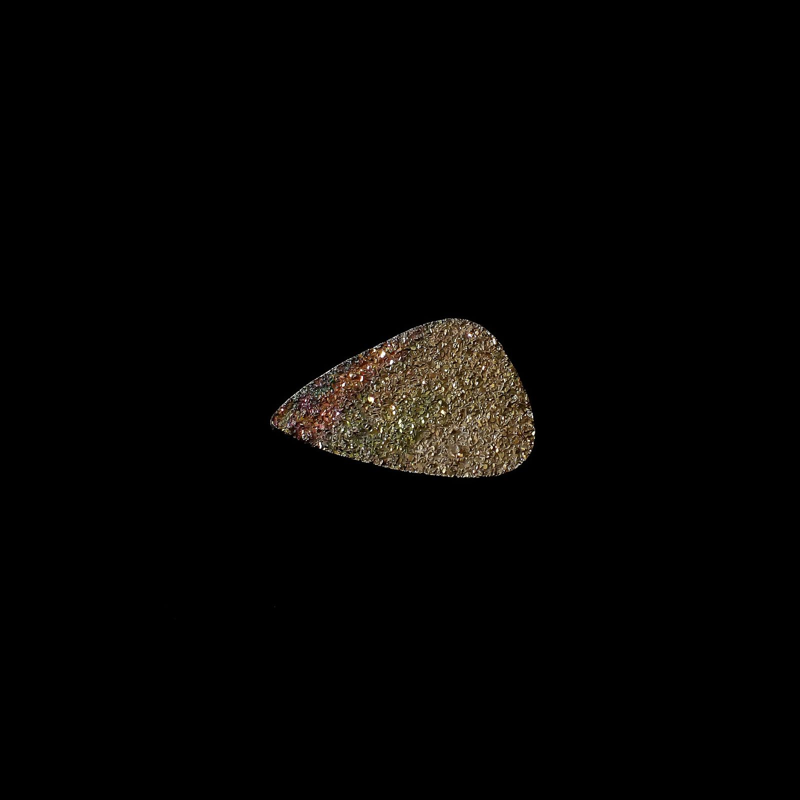 ◇フリーフォーム◇レインボーパイライト 原石 ロシア産 13.96ct[240326429]24.5x15.7mm前後
