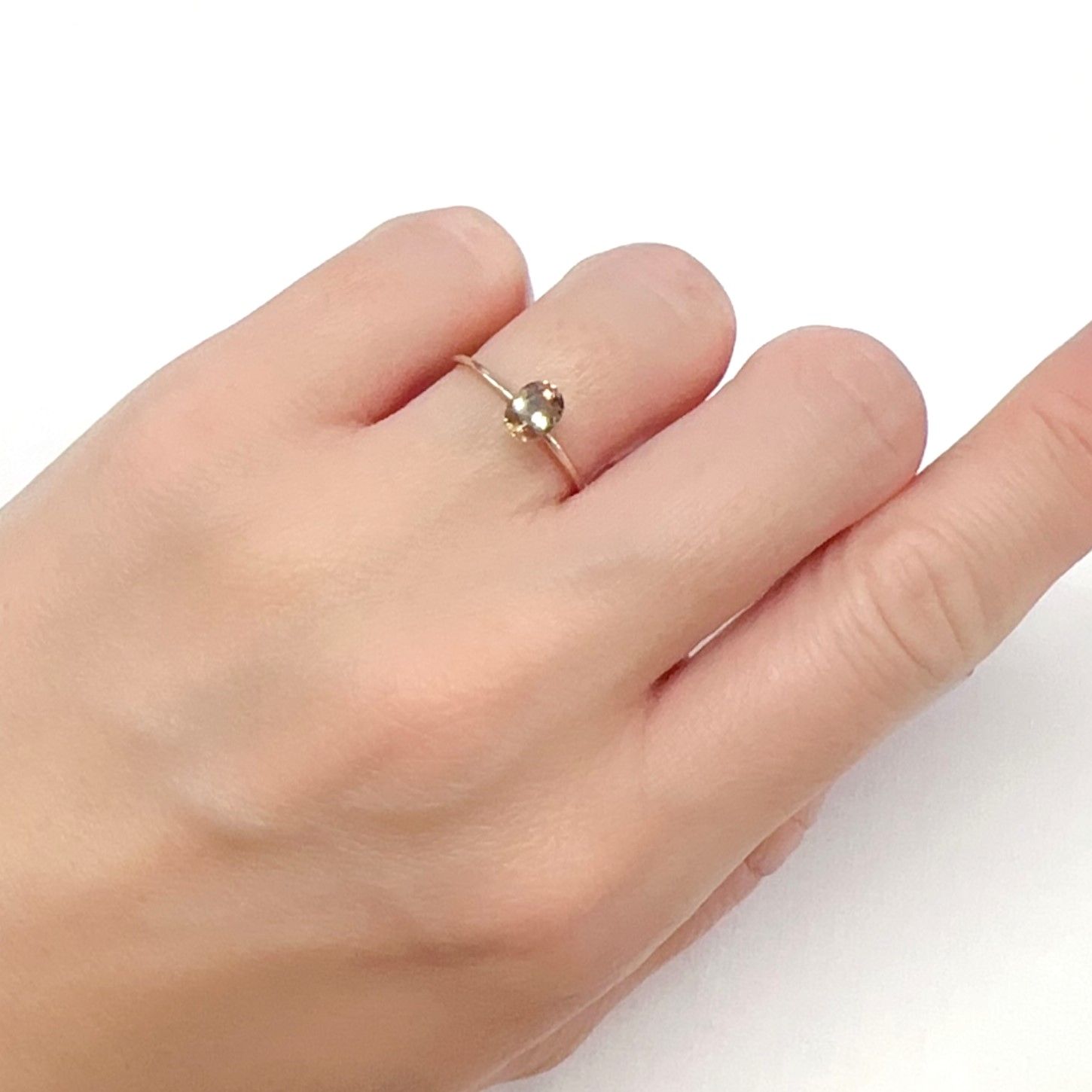 バイカラーアンダリュサイト スリランカ/マダガスカル産 0.54ct[240226142]6x4.6mm前後