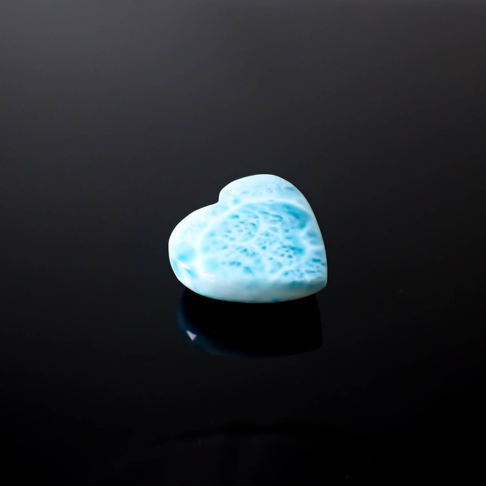 ラリマー(両面模様タイプ） ドミニカ共和国産 73.38ct [250630540]26.8x28.2mm前後
