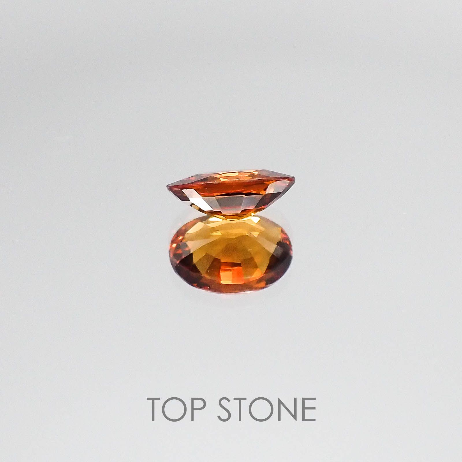 スペサルティンガーネット(宝石名スペサルティン・ガーネット) ナイジェリア産 0.83ct 識別済[20073724]7×5mm前後