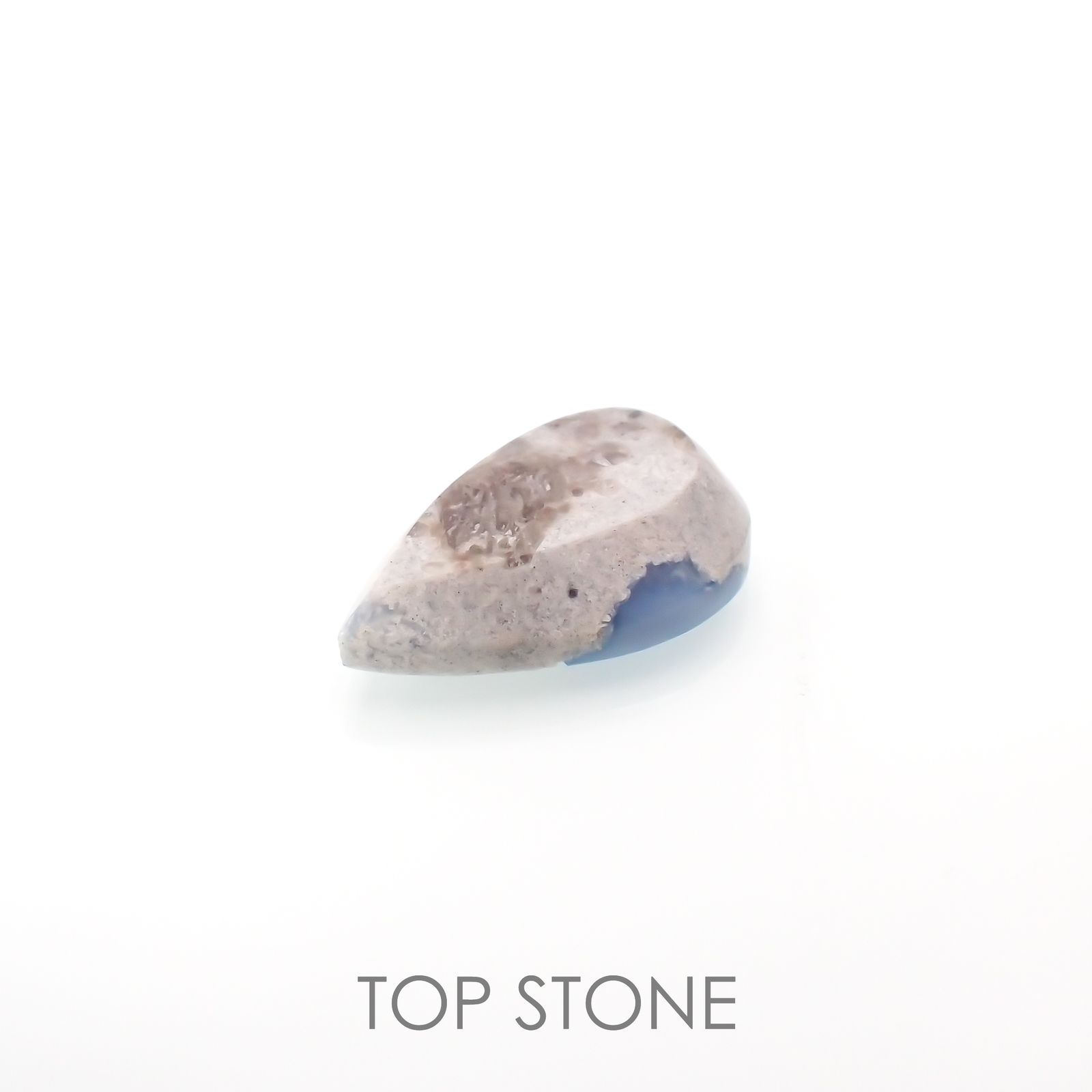マトリックスブルーオパール アメリカ・オレゴン州産 2.61ct[220917814]13.1x8.3mm前後