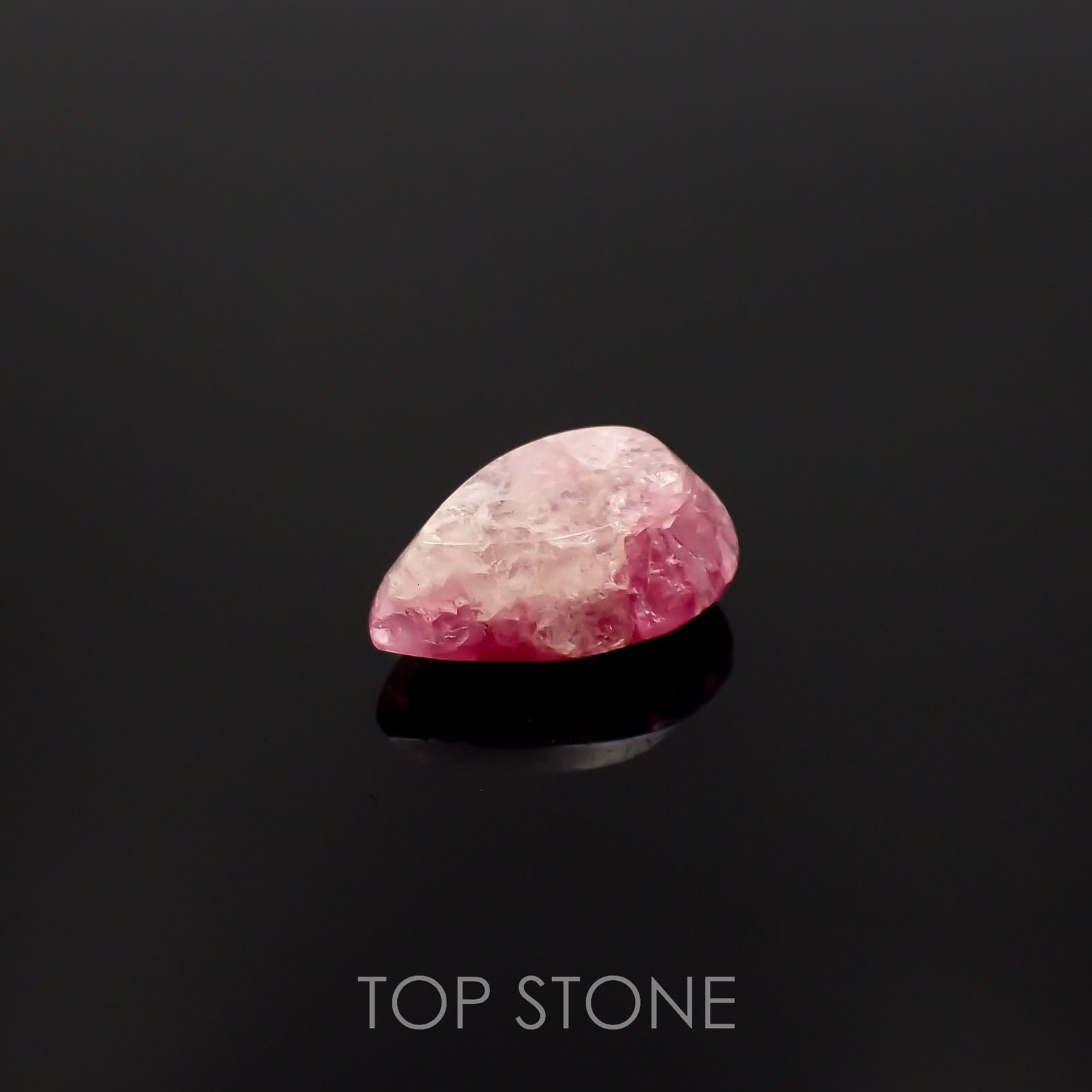 トルマリンインクォーツ ブラジル産 3.36ct[230220443]11.8x8.1mm前後