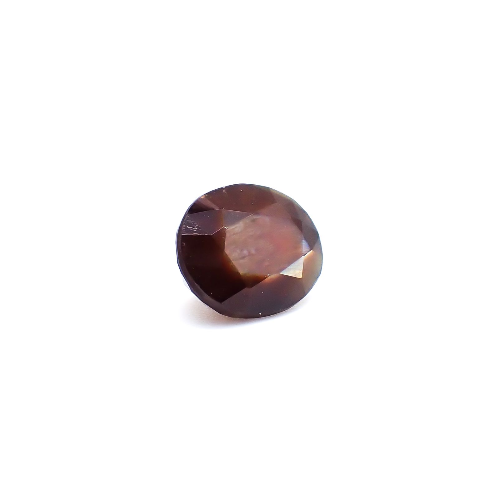 レインボーガーネット 日本・奈良県産 2.76ct / 8.6x7.1mm前後 [260932920]