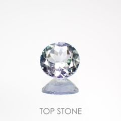 バイカラータンザナイト(ゾイサイト) タンザニア産 ルース 0.73ct[210812656]6.1×6mm前後