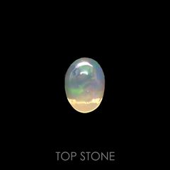メキシコオパール(宝石名オパール) メキシコ産 2.100ct ソ付(彩珠)[210712138]8.8×6.2mm前後