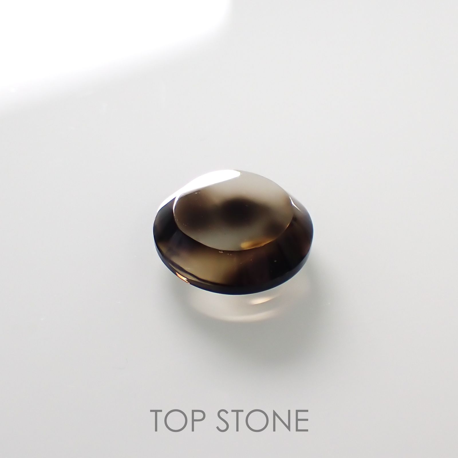 ダルメシアンクォーツ ブラジル産 ルース 6.32ct[210812879]13.6×13.6mm前後