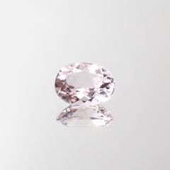 モルガナイト(宝石名モルガナイト)ナイジェリア産 1.13ct 識別済[230321161]7.9x6.1mm前後