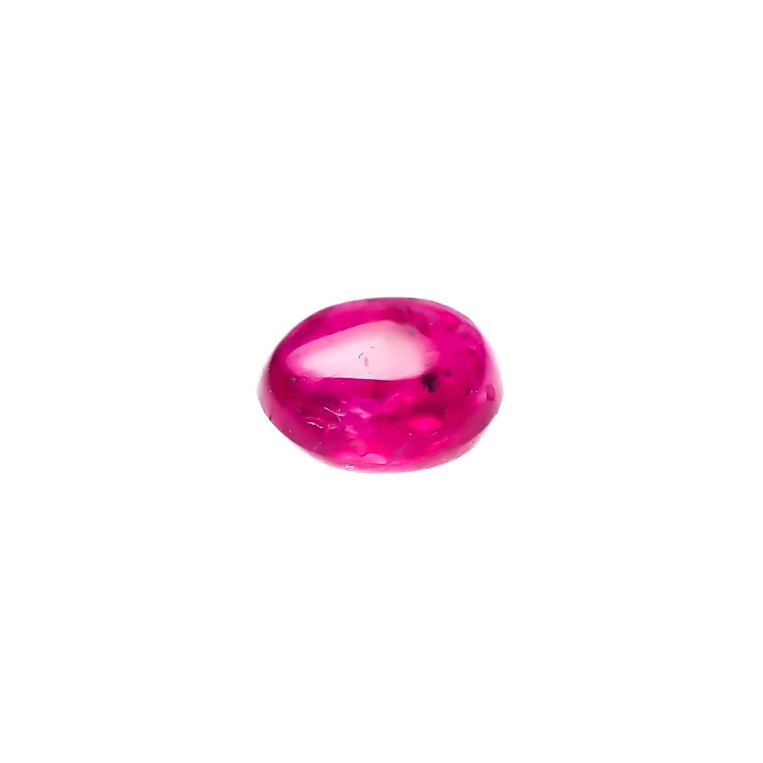 ルビー 非加熱 ビルマ産 0.70ct[240628064]5x4.1mm前後