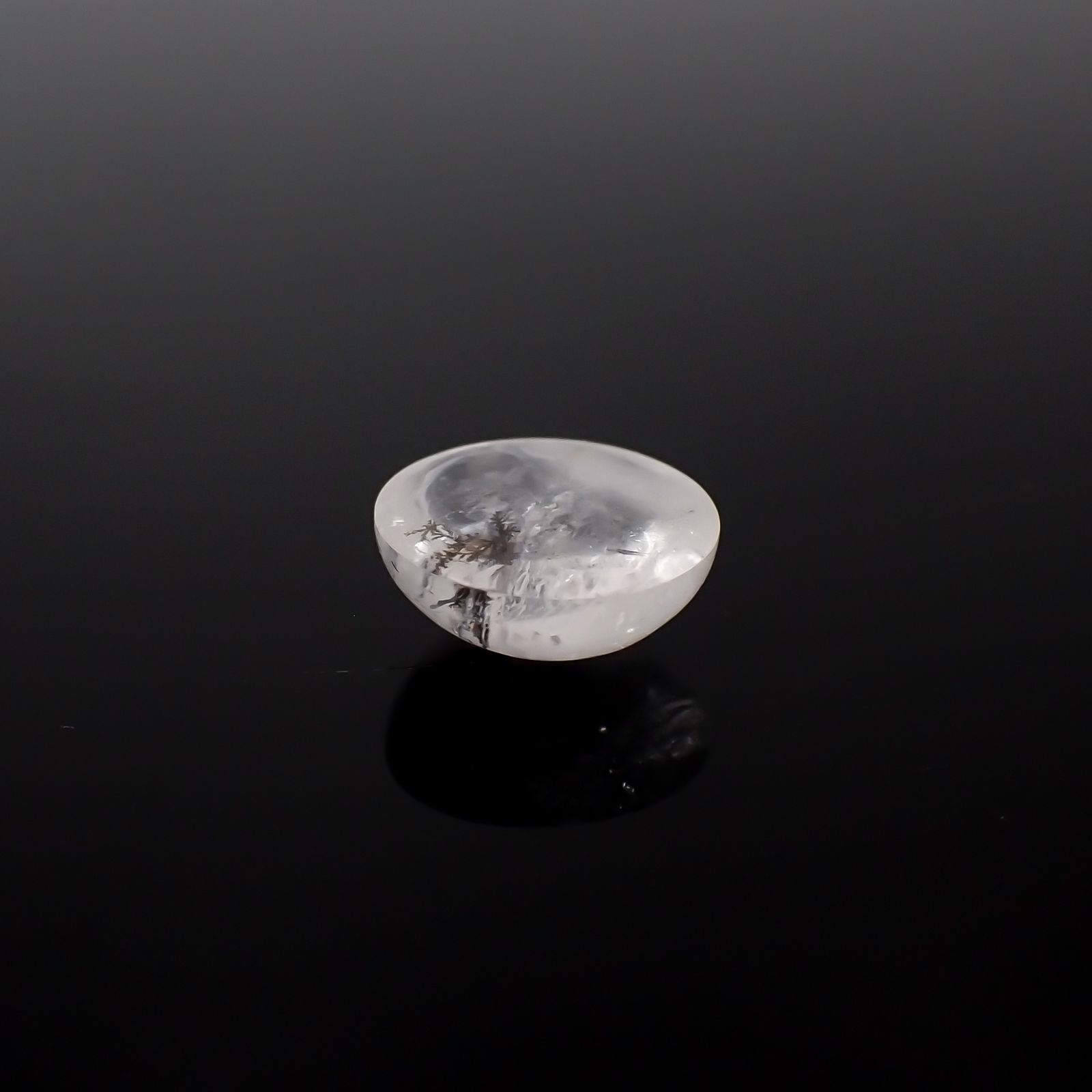 デンドリチッククォーツ ブラジル産 3.01ct[231225132]9.9x9.9mm前後