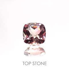 バイカラートルマリン(宝石名バイカラー・トルマリン) コンゴ民主共和国産 1.06ct 識別済[211013611]6.2×6.1mm前後
