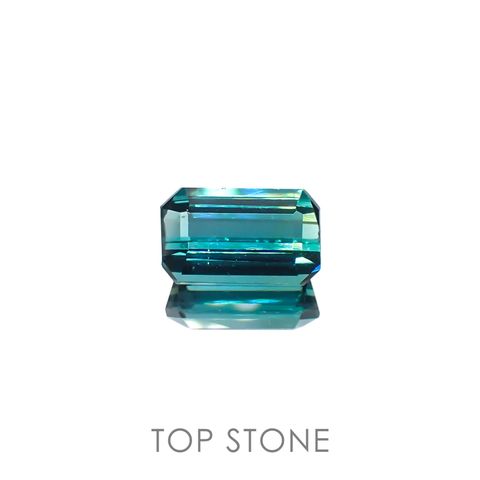 ブルートルマリン(宝石名トルマリン)アフガニスタン産 1.32ct 識別済[230220455]8.2x5mm前後