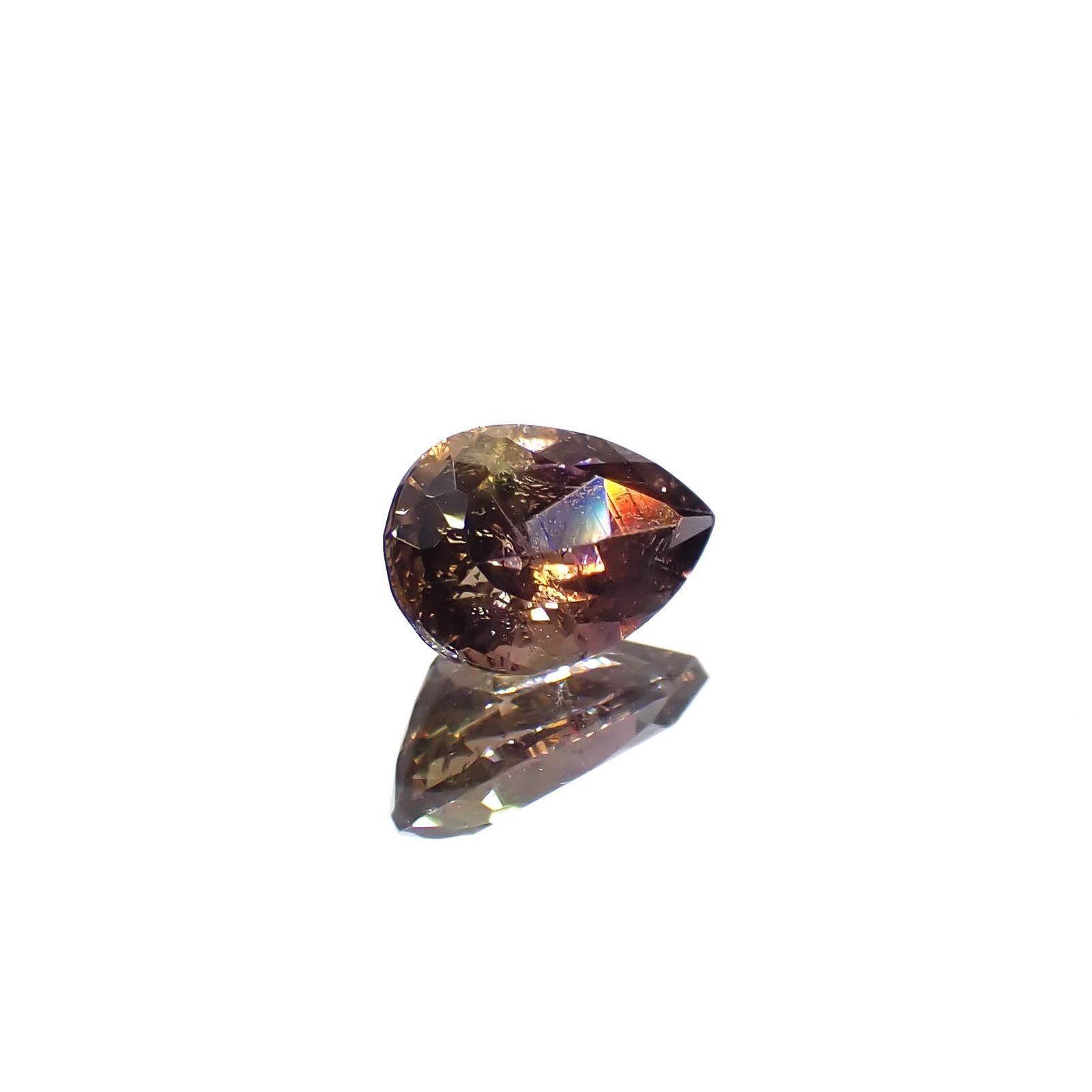 アキシナイト パキスタン産 0.54ct[240628354]6.3x4.2mm前後