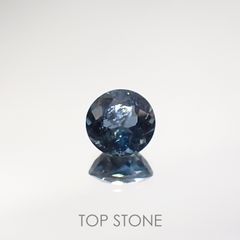 サンタマリアアクアマリン(宝石名アクアマリン) ブラジル産 0.634ct ソ付(彩珠)[210711904]5.5×5.5mm前後