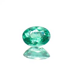 パライバトルマリン(宝石名トルマリン/別名パライバ・トルマリン)ブラジル・バターリャ鉱山産 0.089ct 識別済[230120013]3.3x2.5mm前後