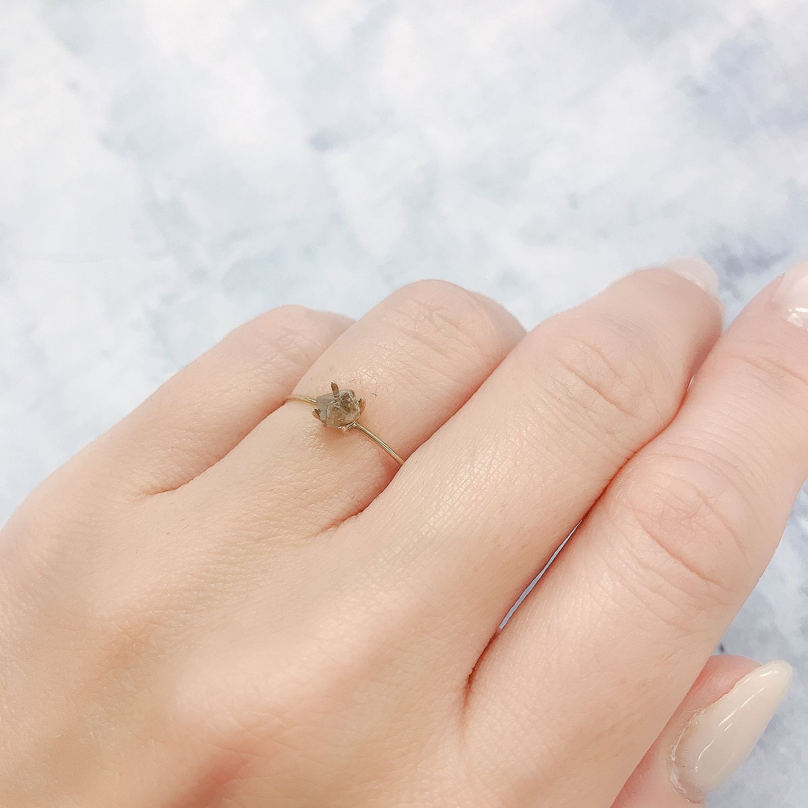 ソーヤブルダイヤモンド 原石 0.48ct[220515825]4.7x4.5mm前後