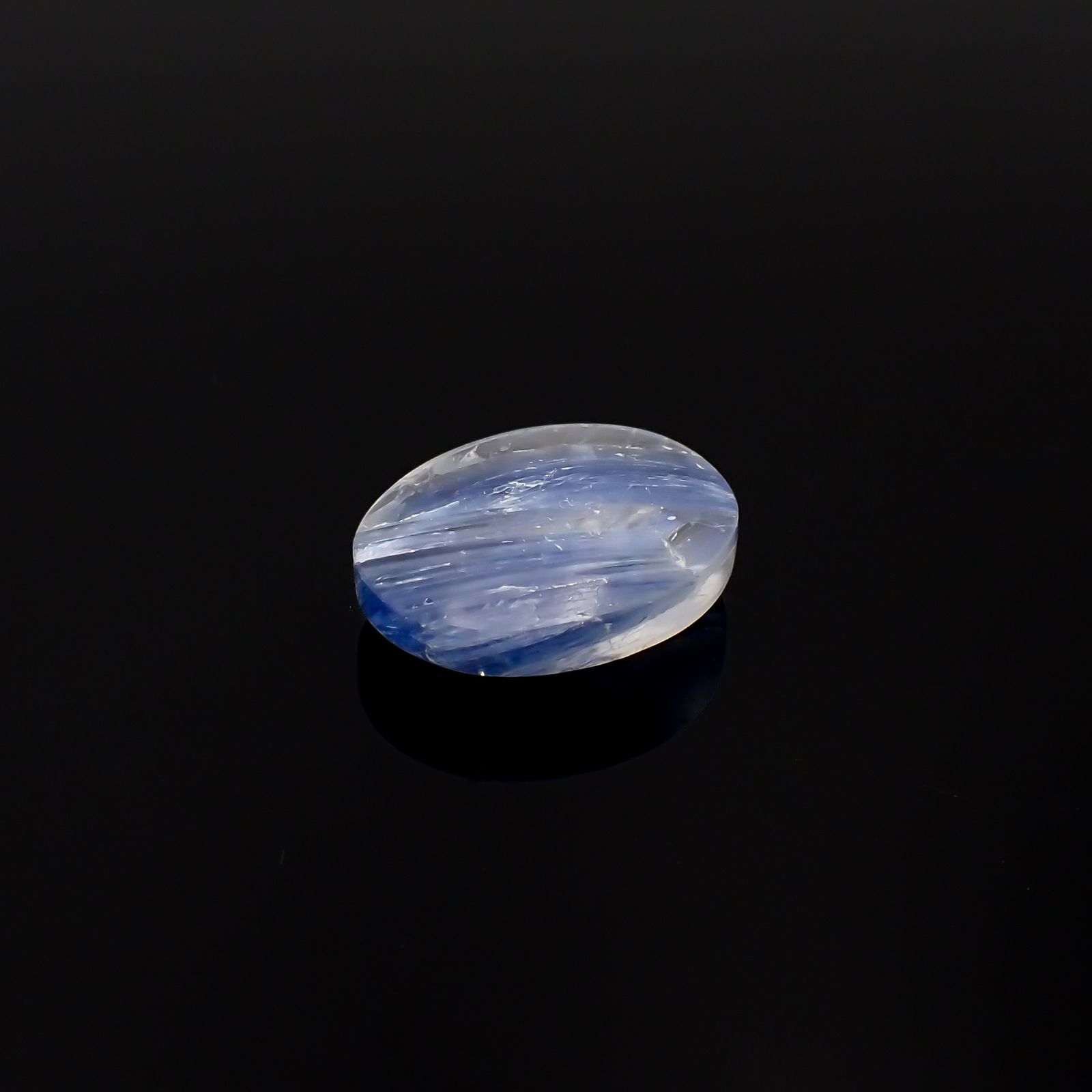 カイヤナイトインクォーツ ブラジル産 14.02ct[231023754]18.3x14.6mm前後