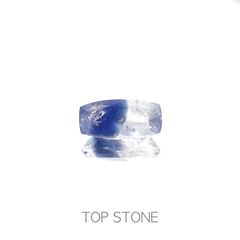 デュモルチェライトインクォーツ ブラジル産 5.16ct[230320874]15.7x7.5mm前後