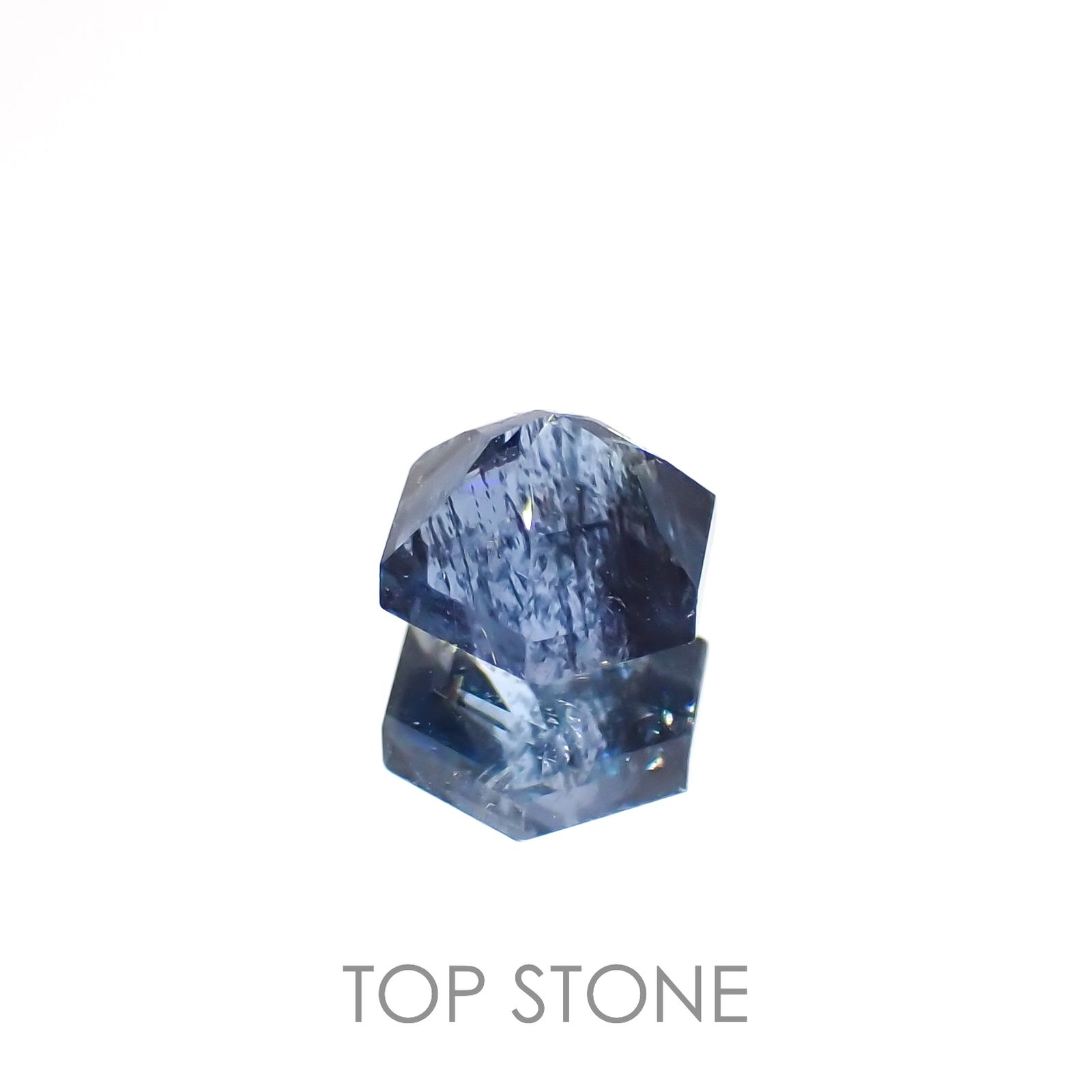 ◇ヘキサゴンカット◇サンタマリアアクアマリン ブラジル産 0.45ct[230119922]4.6x4.5mm前後