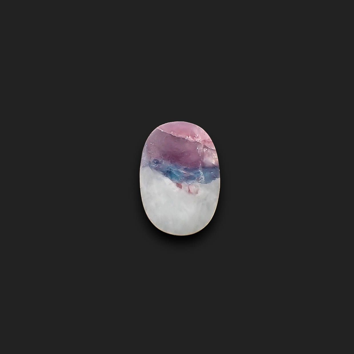 パライバトルマリンインクォーツ ブラジル産 6.57ct[240427097]19.5x13.7mm前後