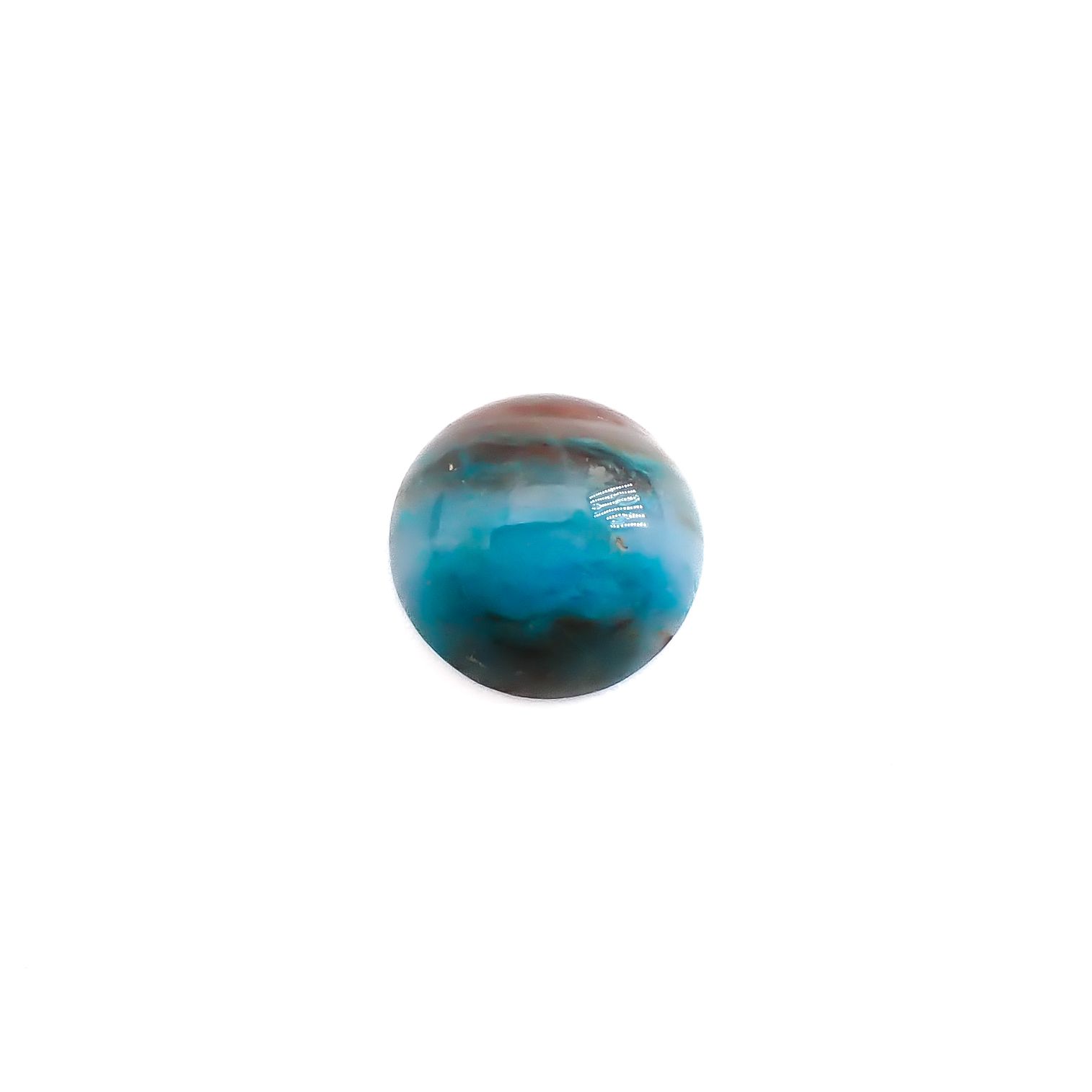 ブルーオパール ペルー産 1.75ct / 8.8x8.8mm前後 [260933093]