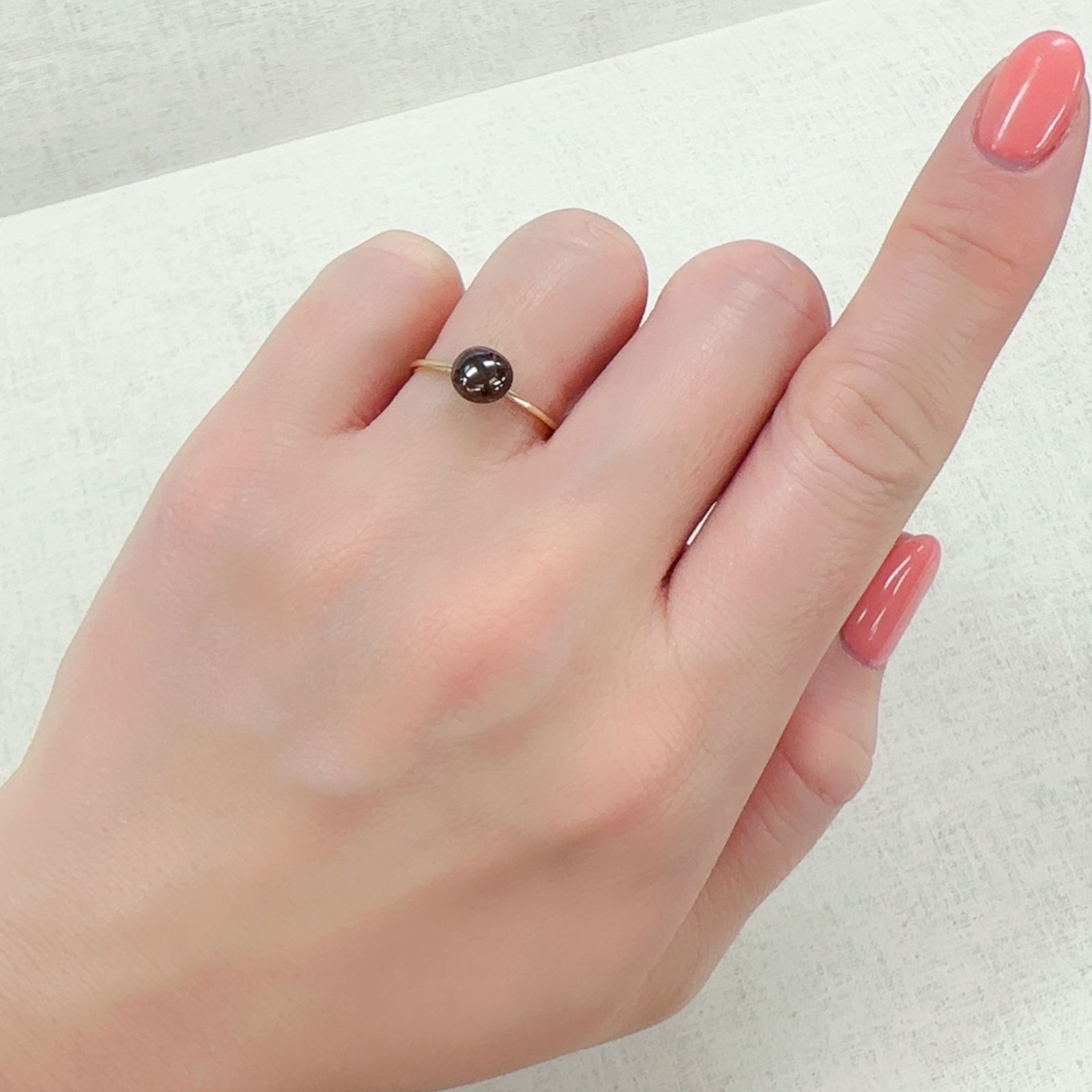レインボーガーネット 日本・奈良県天川村産 1.27ct[230220767]6.4x6mm前後