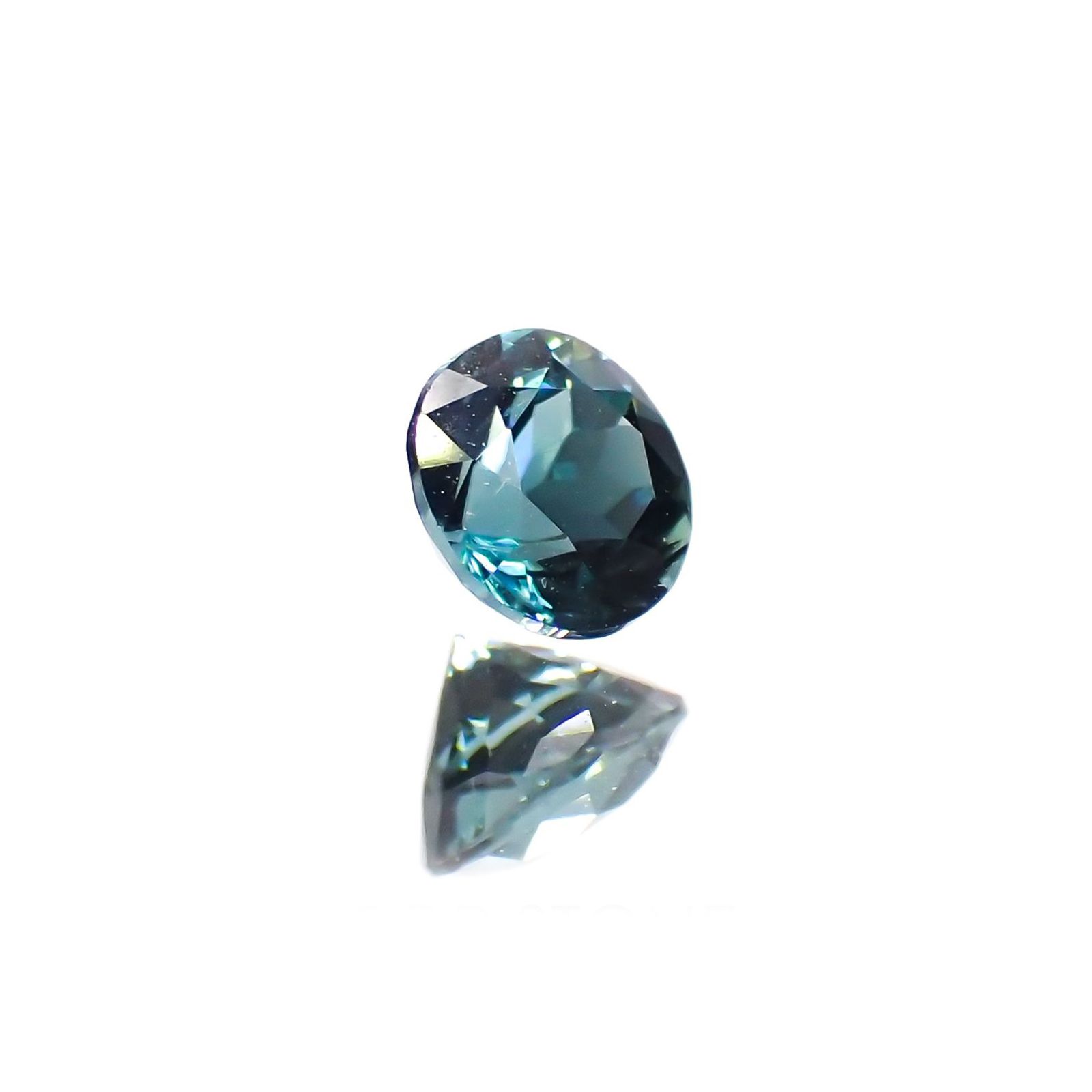 ブルートルマリン(宝石名トルマリン)アフガニスタン産 0.52ct 識別済[250515845]4.8x4.7mm前後