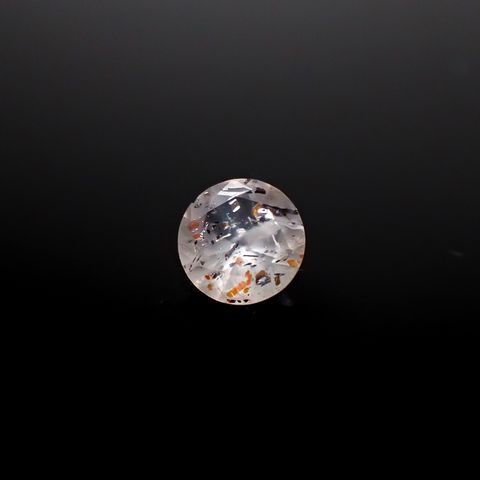 レインボーラティスサンストーン オーストラリア産 0.27ct [250229857]4.4x4.3mm前後